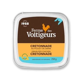 Cretonnade au poulet de grain