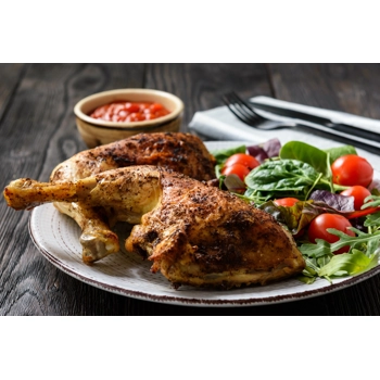 Cuisse de poulet confite