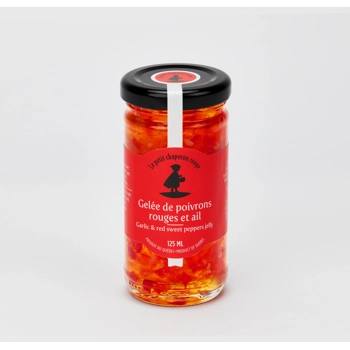 Garlic & red sweet peppers jelly