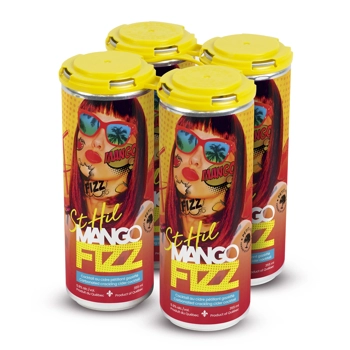 Cocktail au cidre pétillant gazéifié Mango Fizz