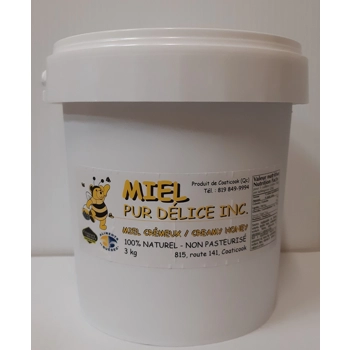 Miel Crémeux nature