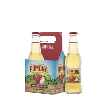 POMONA - jus de pomme pétillant - Pomme juteuse