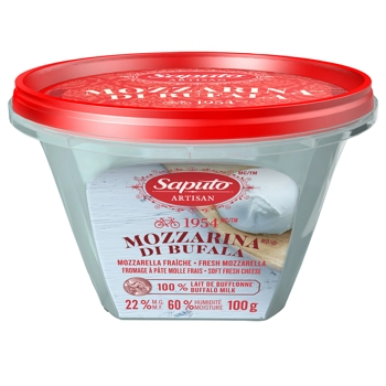 Mozzarina di Bufala 22% M.G.