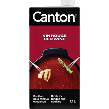 Bouillon pour fondue et cuisson Vin rouge