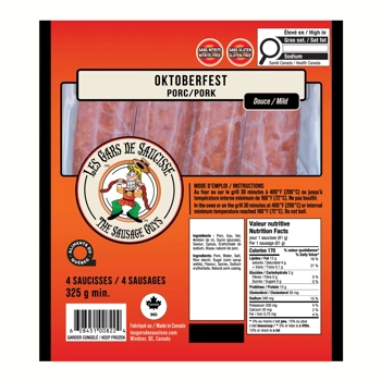 Oktoberfest sausage