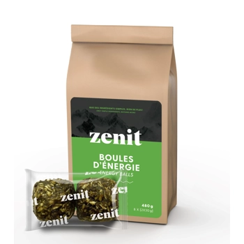 Boules d'énergie au thé matcha