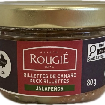 Rillettes de canard Jalapenos