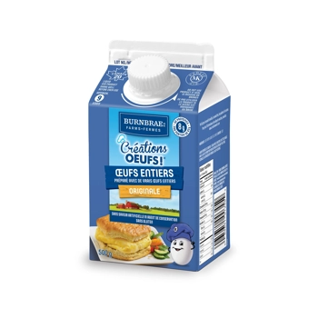 Créations Oeufs! entiers saveur originale