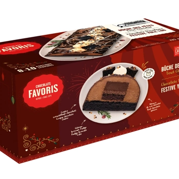 Bûche des fêtes Tout Chocolat