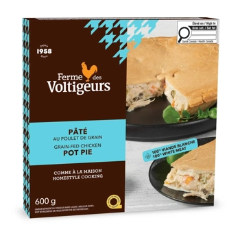 Pâté au poulet de grain