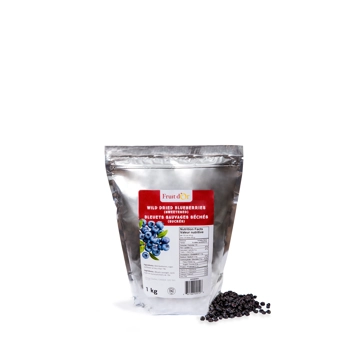 Bleuets sauvages séchés (sucrés) - 3 X 1 KG