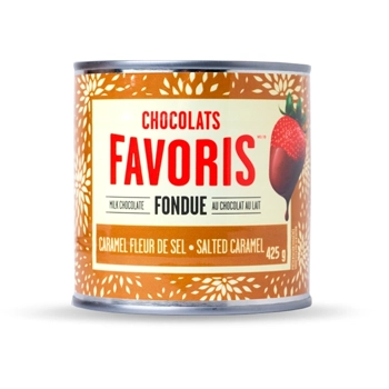 Salted caramel fondue