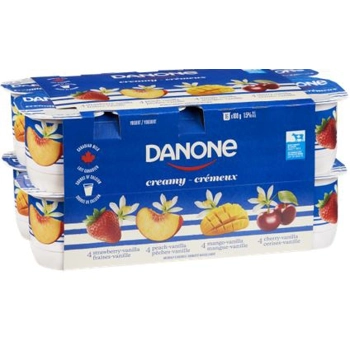 Yogourt Strawberry-Vanilla/Peach-Vanilla/Mango-Vanilla/Cherry-Vanilla