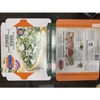 Pizza Spinach and Feta Cheese