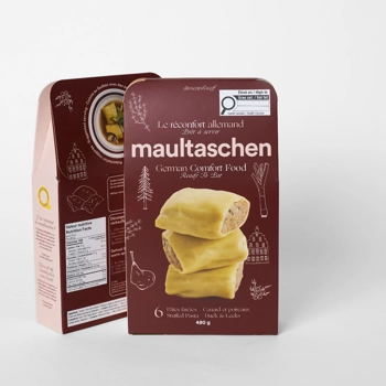 Maultaschen - Canard et poireaux