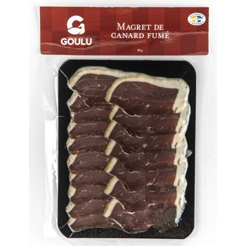 Magret de canard fumé