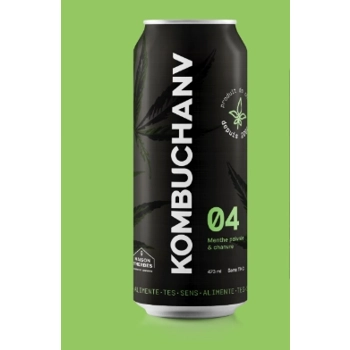Kombuchanv menthe poivrée et chanvre