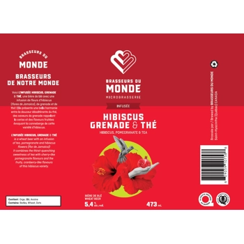 L’Infusée Grenade-Hibiscus