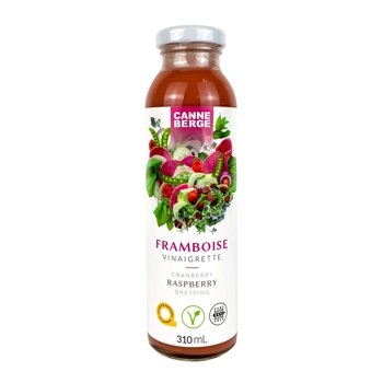 Vinaigrette framboise canneberge