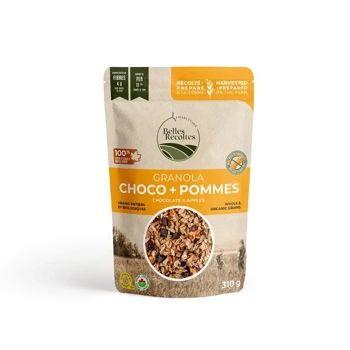 Granola Chocolate and Apple