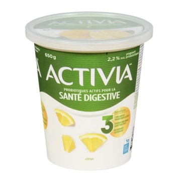 Lemon Active Probiotics Yogurt