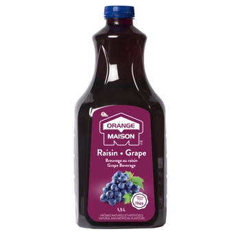 BOISSON RAISIN REFRIGERE ORANGE MAISON
