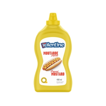 Moutarde jaune Valentine