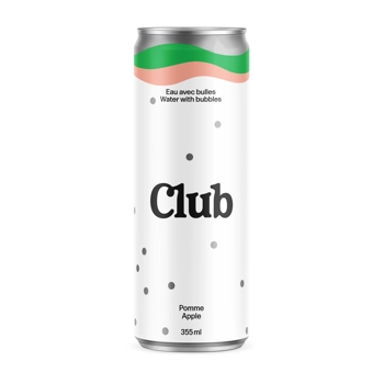 Club Eau pétillante Pomme