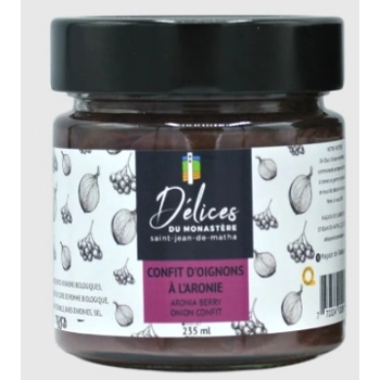 Confit d'oignon et aronie