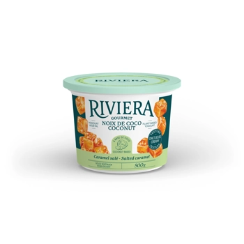 Délice Végétal au Lait de Coco caramel salé
