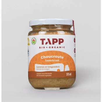 Choucroute Carotte et Gingembre Biologique