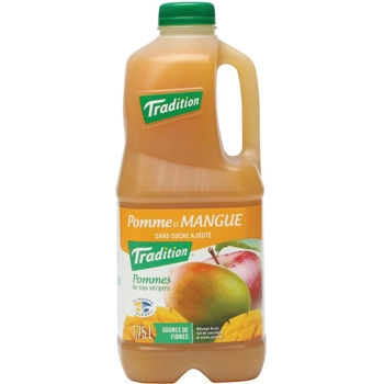 Jus de pomme et mangue