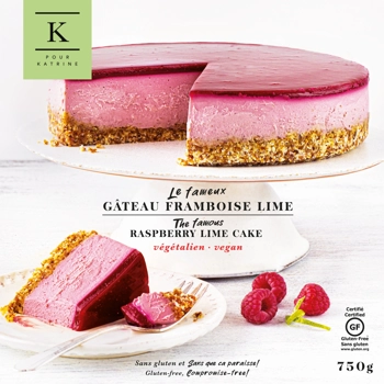 The famous raspberry lime cake