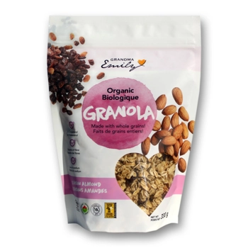 Céréales: Granola Amandes Raisins Secs