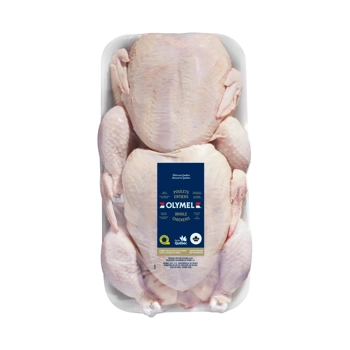 Poulet entier sans abattis