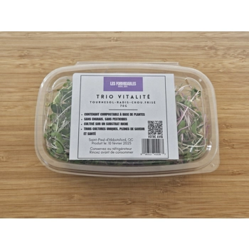 Micro-pousse - Trio Vitalité