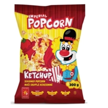 Popcorn Impérial ketchup.
