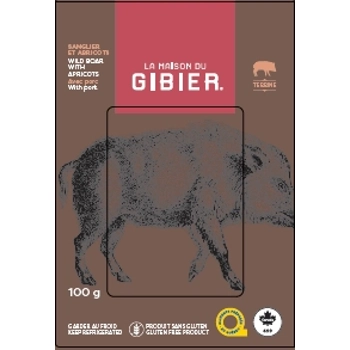 Sanglier terrine et abricots