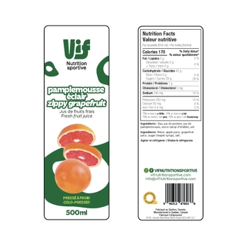Energy fruit juice / Zippy grapefruit