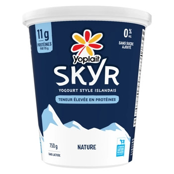 Yoplait SKYR Yogourt Nature 0% M.G. 750G