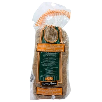 Pain de blé germé avec graines de lin