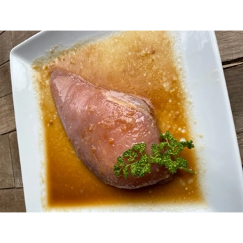Poitrine de poulet de grain, teriyaki à l'érable