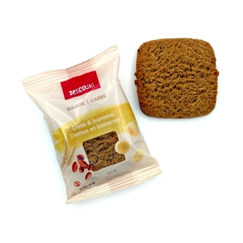 Carré dattes et bananes