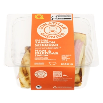 Piadina jambon Cheddar.