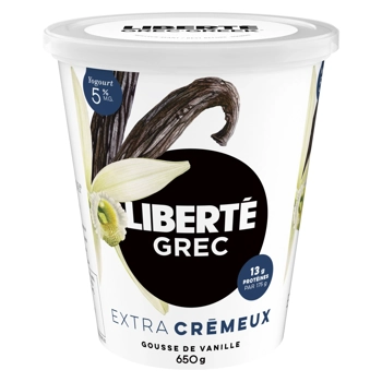 Yogurt Greek 5% Vanilla Bean