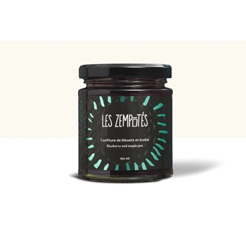 Blueberry and mapple jam