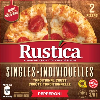 Rustica Singles Pepperoni Pizza