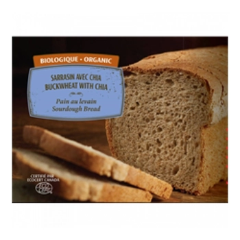 Pain au levain sarrasin et chia