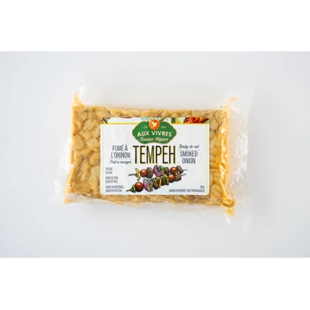 Tempeh fumé à l'oignon