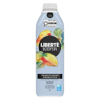 Liberté Kéfir non effervescent Mangue 1% M.G. 1L